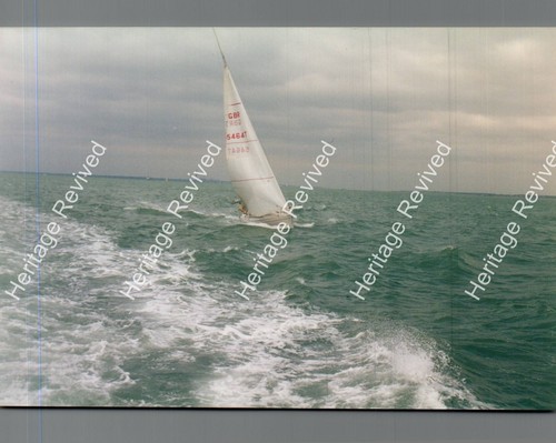 Vintage photograph sailing - vintage,