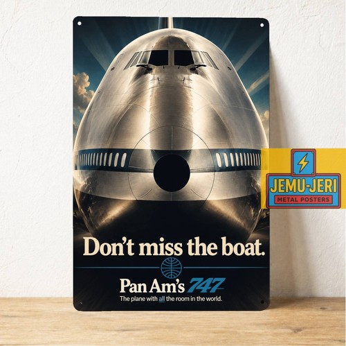 Insegna poster metallo pan - metallo,