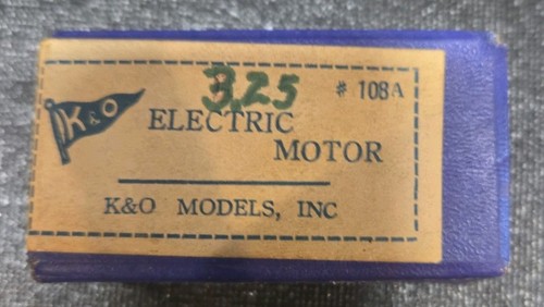Motore elettrico vintage o - elettrico, k&o