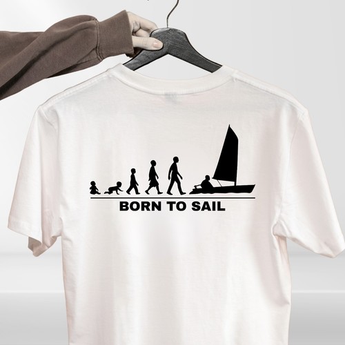 Shirt bambino born - t-shirt, sail