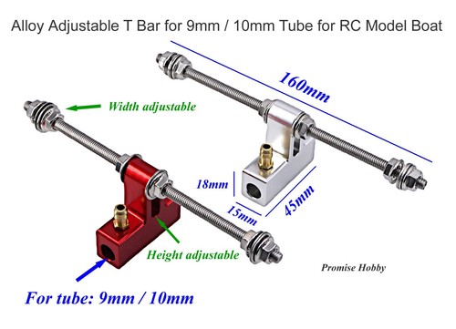 Barra regolabile in - t,